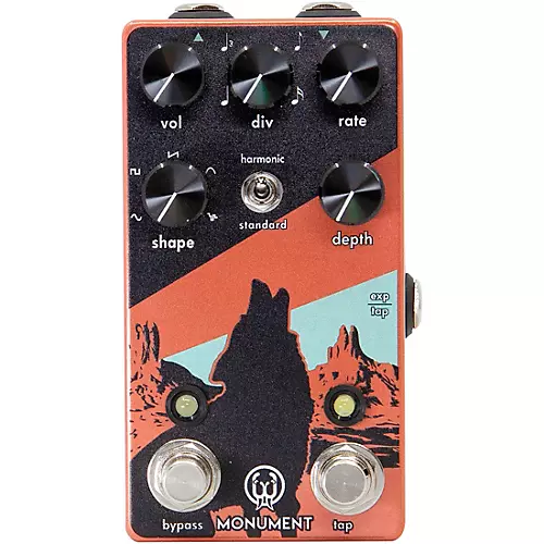 Walrus Audio Monument Harmonic Tap Tremolo V2 Effects Pedal