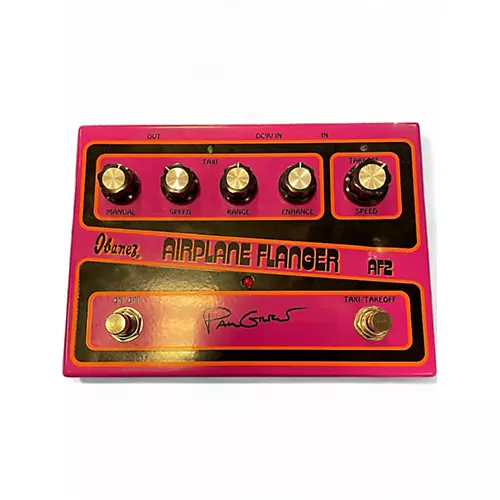 Used Ibanez PAUL GLIBERT AF2 AIRPLANE FLANGER Effect Pedal