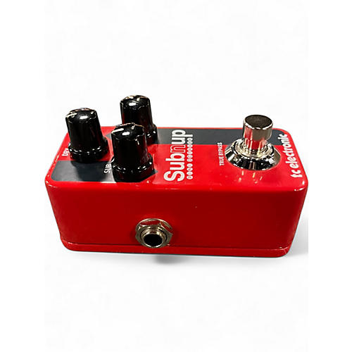 Used TC Electronic Sub N Up Octaver Effect Pedal