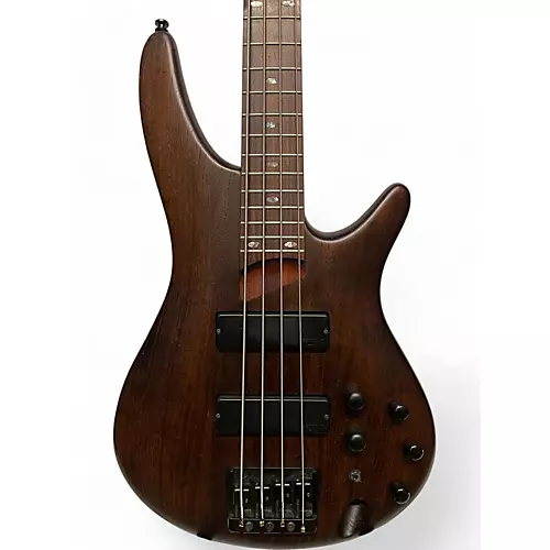 Used Ibanez SR600 Walnut Electric Bass Guitar Walnut