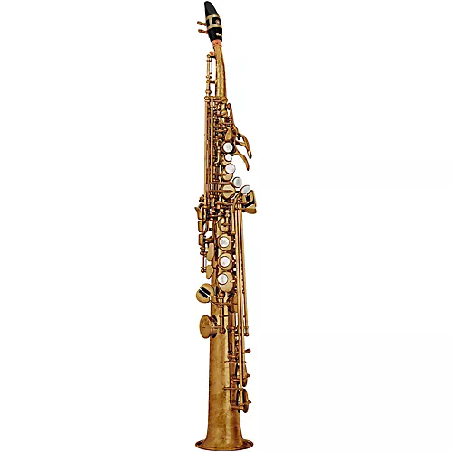 Yamaha YSS-82ZR Custom Professional Soprano Saxophone with Curved Neck Unlacquered