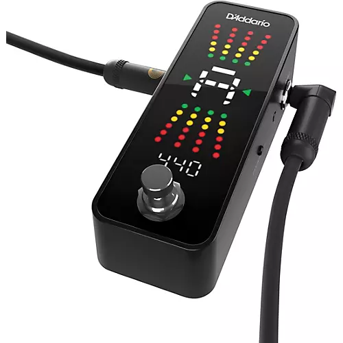D'Addario Chromatic Pedal Tuner Plus Black
