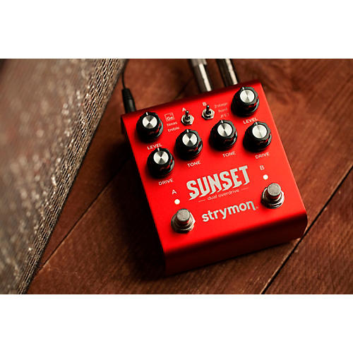 Strymon Sunset Dual Overdrive Effects Pedal Red