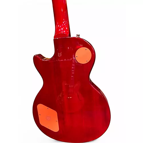 Used 2002 Epiphone Les Paul Standard Heritage Cherry Sunburst Solid Body Electric Guitar Heritage Cherry Sunburst