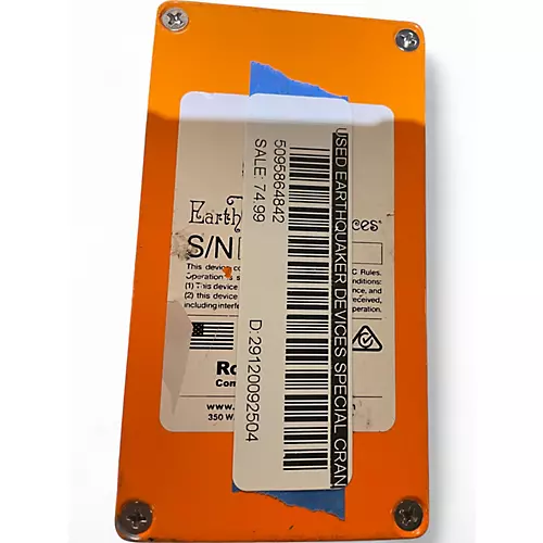 Used EarthQuaker Devices Special Cranker Effect Pedal