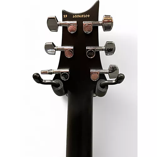 Used 2023 PRS S2 Custom 24 MATTE BLACK Solid Body Electric Guitar MATTE BLACK