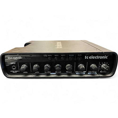 Used TC Electronic RH750 Bass Amp Head