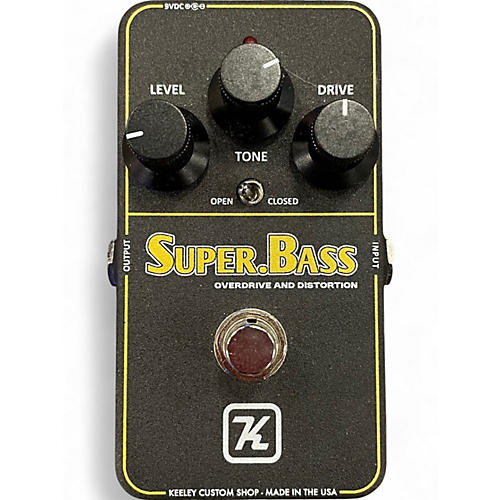 Used Keeley Super Bass Bass Effect Pedal