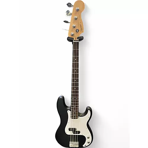 Used Squier Precision Bass BLACK Electric Bass Guitar BLACK