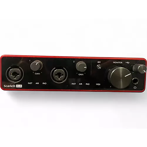 Used Focusrite Scarlett 4i4 Gen 3 Audio Interface
