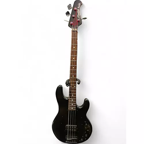 Used Sterling by Music Man Ray34 Black Electric Bass Guitar Black