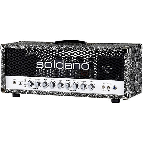 Soldano SLO-100 Super Lead Overdrive 100W Tube Amp Head Snakeskin
