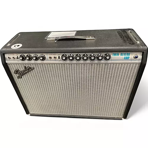 Used Fender 1968 Custom Twin Reverb 85W 2x12 Tube Guitar Combo Amp