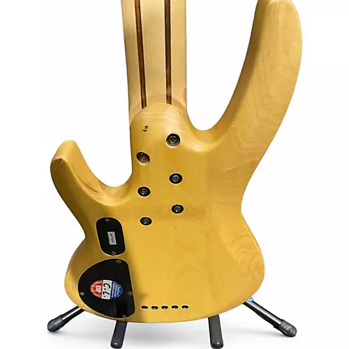 Used ESP LTD B205SM 5 String Natural Electric Bass Guitar Natural