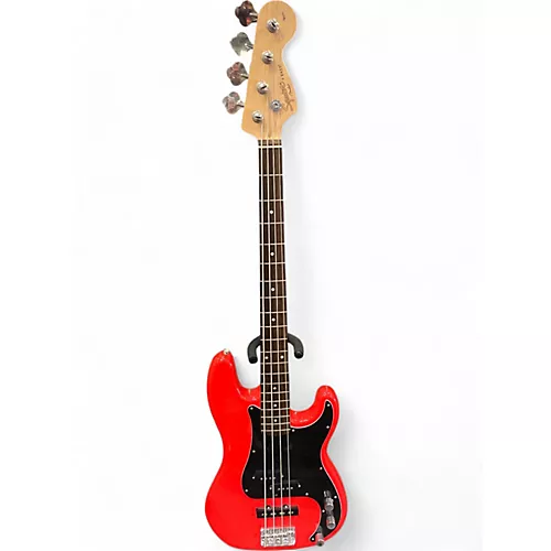 Used Squier AFFINITY PBASS ORANGE Electric Bass Guitar ORANGE