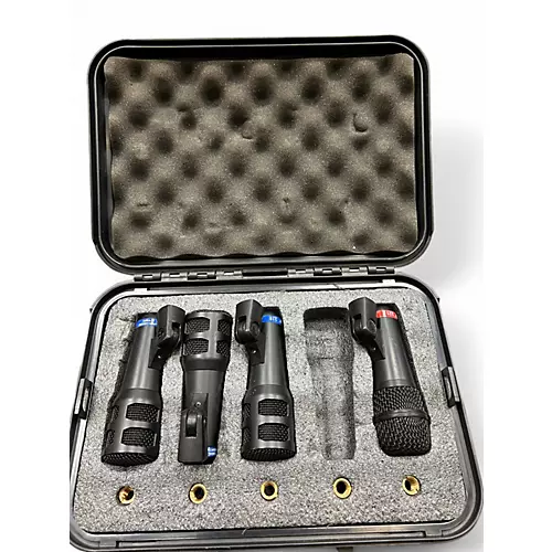 Used Peavey PVM DMS-4 Drum Microphone Set Drum Microphone