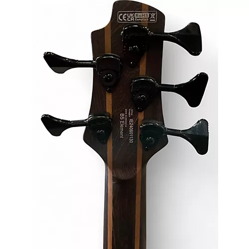 Used Cort b5 element Trans Black Electric Bass Guitar Trans Black