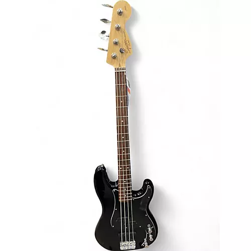 Used Squier AFFINITY PJ-BASS Black Electric Bass Guitar Black