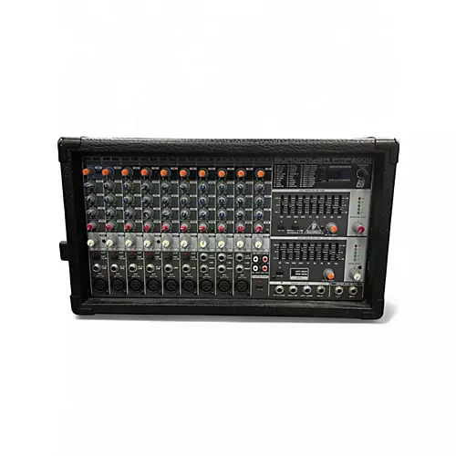 Used Behringer EUROPOWER PMP2000 Power Amp