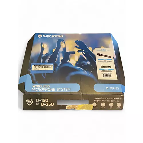 Used Nady D-250-HT FREQ. 515.150-542.350 Handheld Wireless System