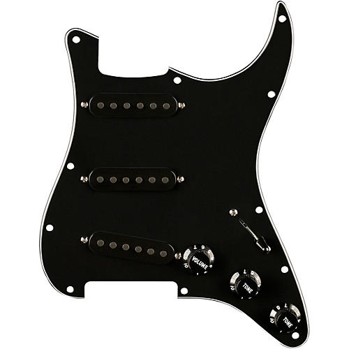 Fender Pure Vintage '65 Prewired Strat Pickguard Black