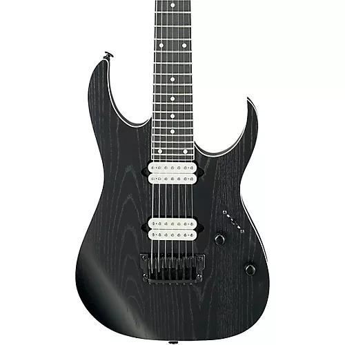 Ibanez Prestige RGR752AHBF 7-String Electric Guitar Weathered Black