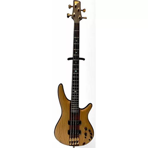 Used Ibanez SR1300 Natural Flat Electric Bass Guitar Natural Flat