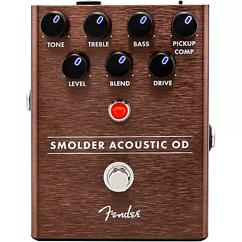 Fender Smolder Acoustic Overdrive Effects Pedal