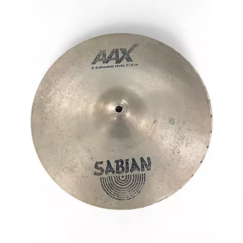 Used SABIAN 14in AAX X Celerator Hi Hat Pair Cymbal 33