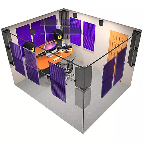 Auralex Project 2 Roominator Kit Charcoal