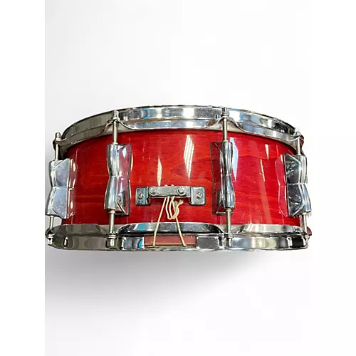 Used Yamaha 14in BEECH CUSTOM RED Drum RED 33