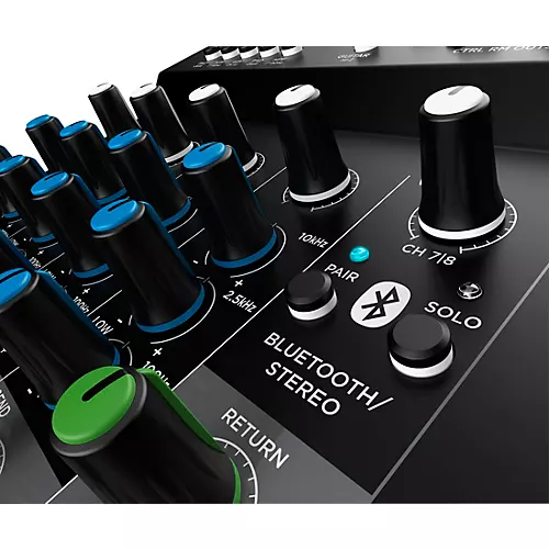 Harbinger LV8 8-Channel Analog Mixer With Bluetooth