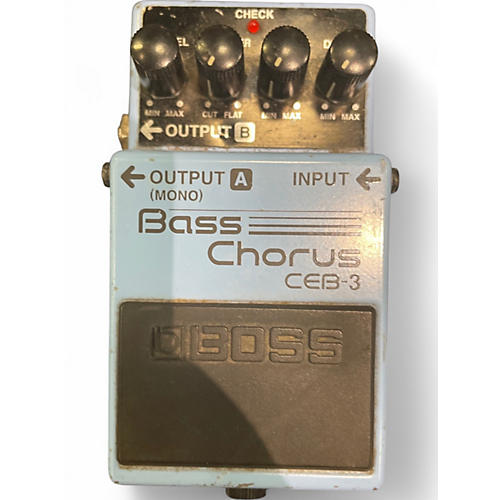 Used BOSS CEB3 Bass Chorus Bass Effect Pedal