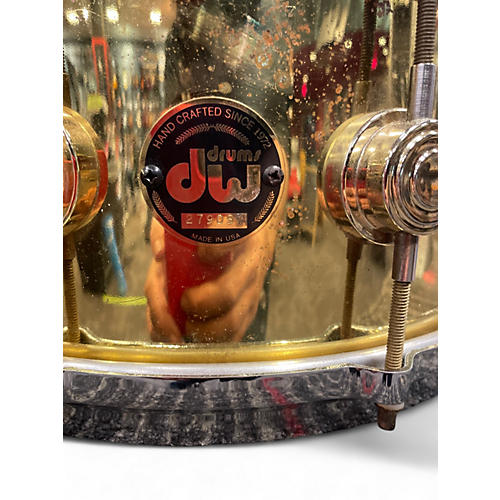 Used DW 14X6 Collector's Series Snare Gold Drum Gold 212