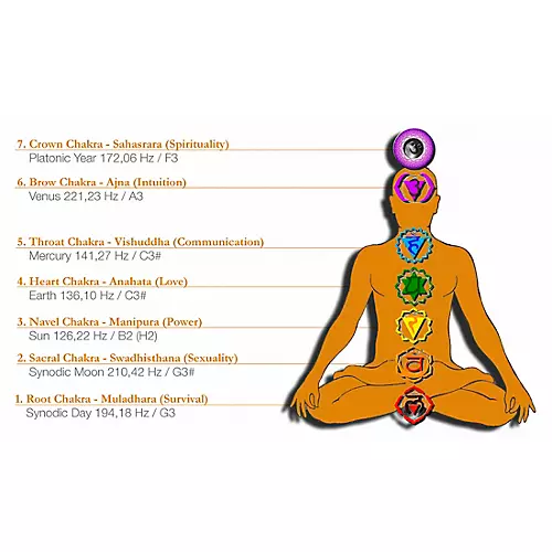 MEINL Sonic Energy 7-Piece Energy Chime Chakra Set