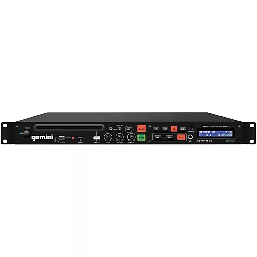 Gemini CDMP-1500 Single 1U CD/MP3/USB Player