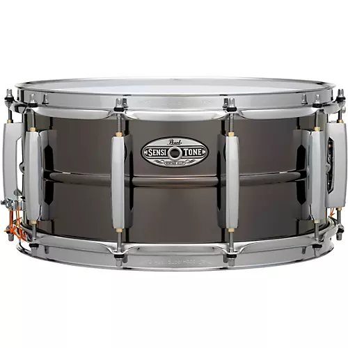 Pearl SensiTone Seamless Heritage Alloy Snare 14 x 5 in. Black Brass