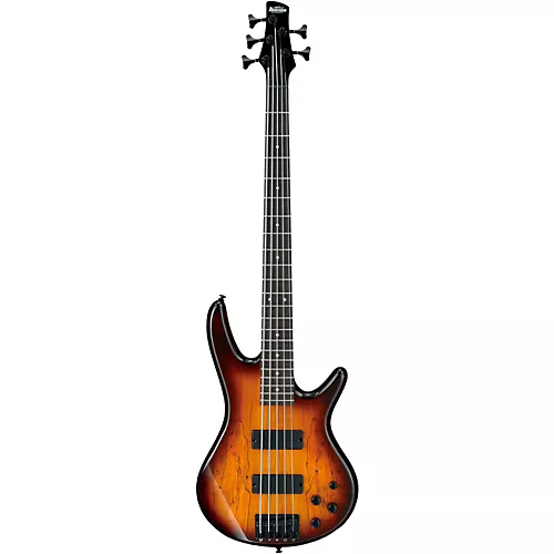 Ibanez GSR205SM 5-String Electric Bass Brown Burst Rosewood fretboard