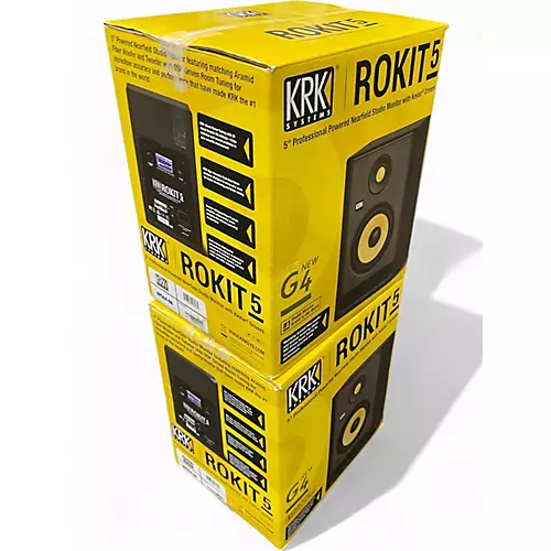 Used KRK RP5 ROKIT G4 Pair Powered Monitor