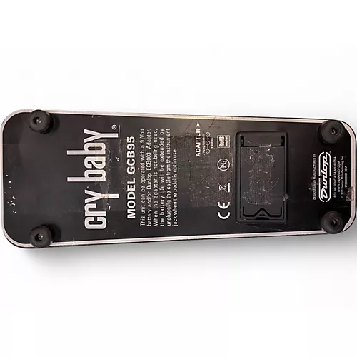 Used Dunlop GCB95 Original Crybaby Wah Effect Pedal