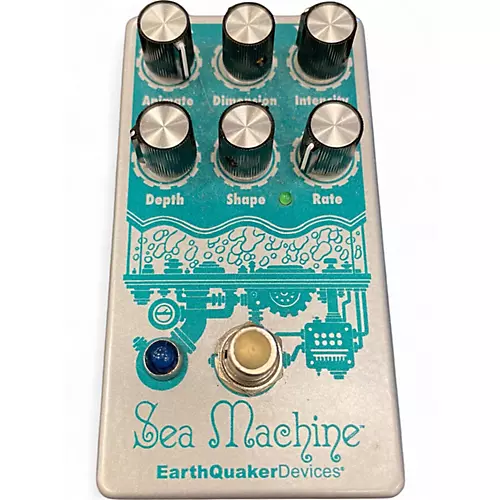 Used EarthQuaker Devices Sea Machine Super Chorus Effect Pedal