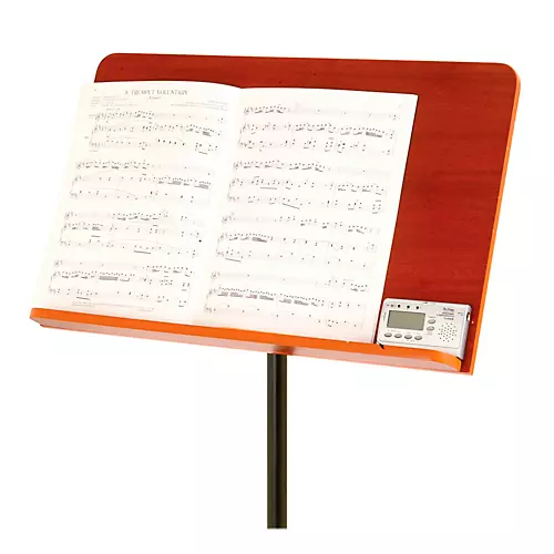 On-Stage Stands Conductor Stand with Wide Wooden Bookplate