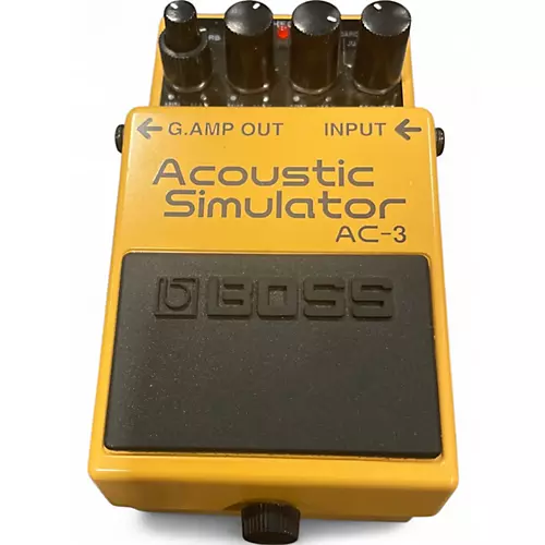 Used BOSS AC3 Acoustic Simulator Effect Pedal