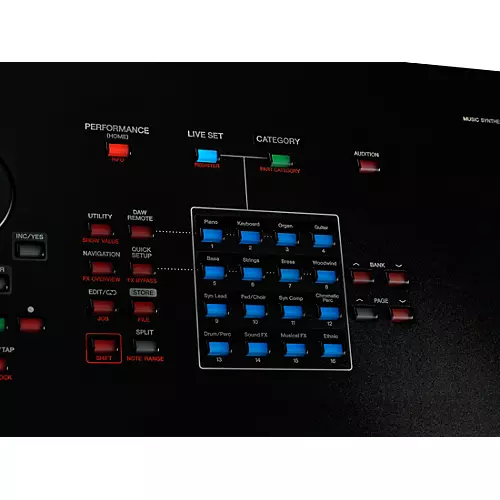 Yamaha MONTAGE M7 76-Key Synthesizer