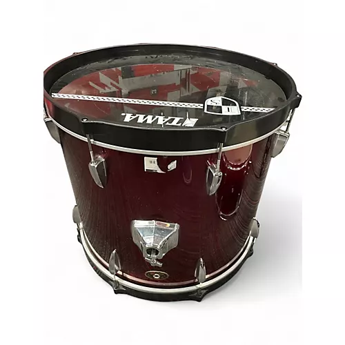 Used TAMA 6 Piece Imperialstar Flat Red Drum Kit Flat Red