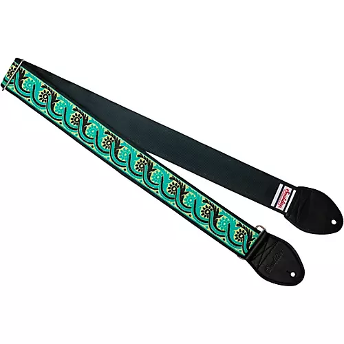 Souldier Lummi Guitar Strap Teal 2 in.