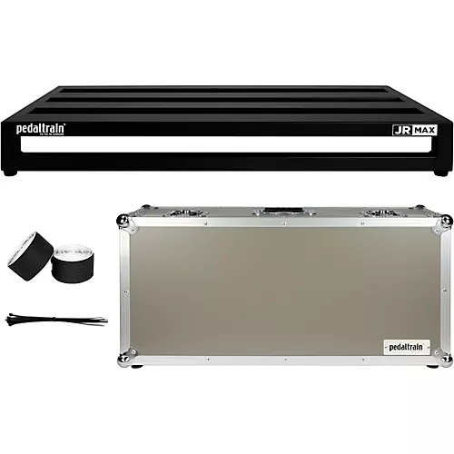Pedaltrain JR MAX Pedalboard with Tour Case Large Black