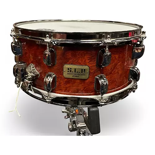 Used TAMA 6X14 Sound Lab Project Snare Wine Red Drum Wine Red 13