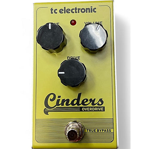 Used TC Electronic Cinders Overdrive Effect Pedal