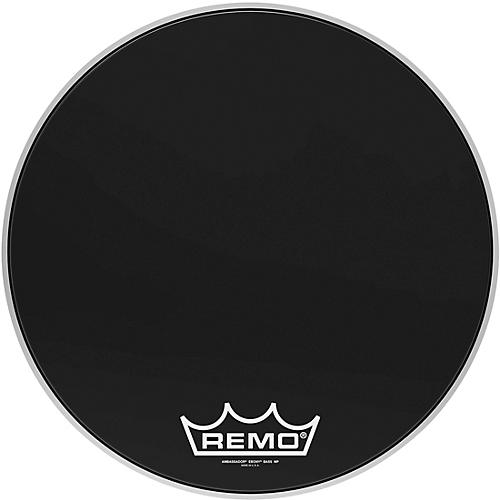 Remo Ebony Ambassador Crimplock Bass Drum Head 20 in.